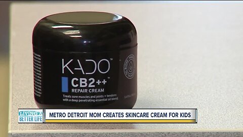 Metro Detroit mom creates skincare cream for kids