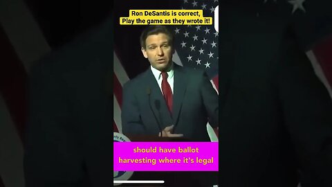 Vote line Ron DeSantis