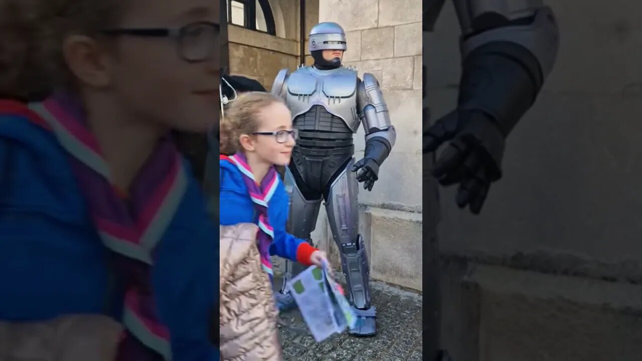 Robocop at horse guards #horseguardsparade