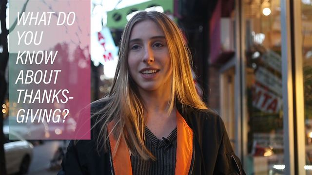 New Yorkers tell us what Thanksgiving is really about