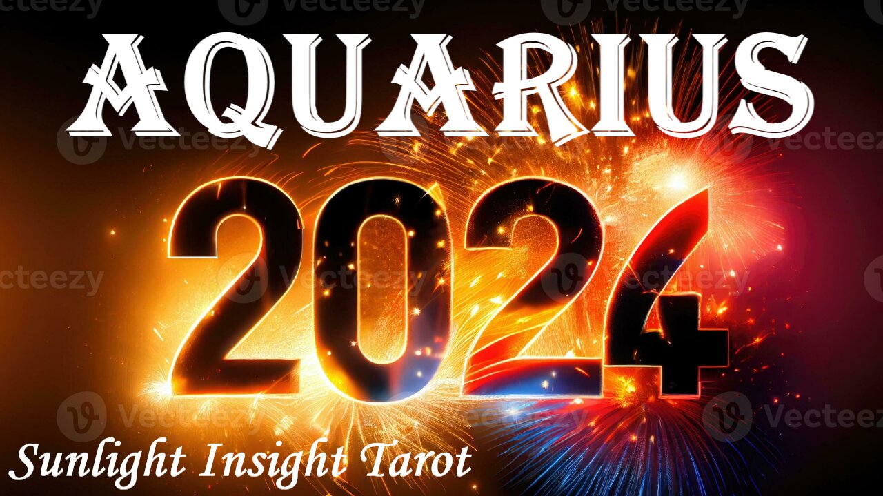 AQUARIUS♒ A Year of Major Transitions in Love & Success!💸 Your Best Decisions!🥰 2024 Yearly Reading