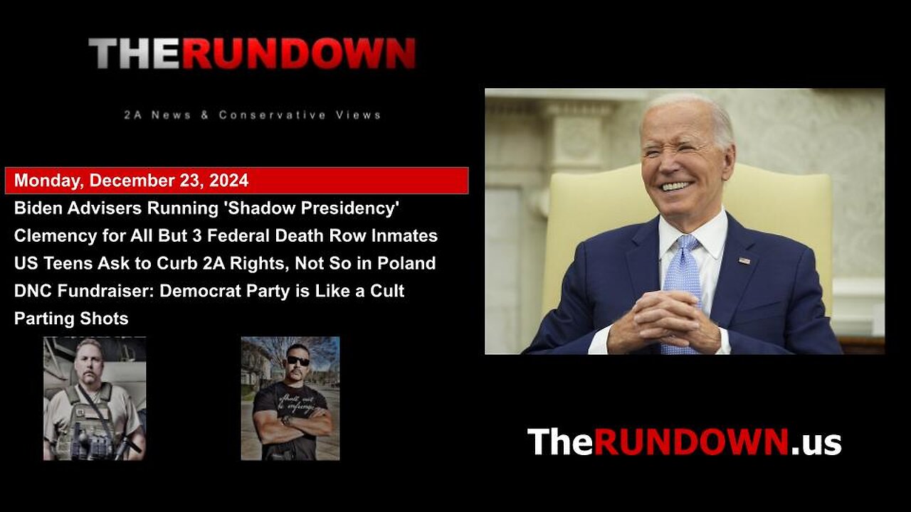 #836 - Joe Biden Not in Charge, Advisers Running 'Shadow Presidency'—DNC member