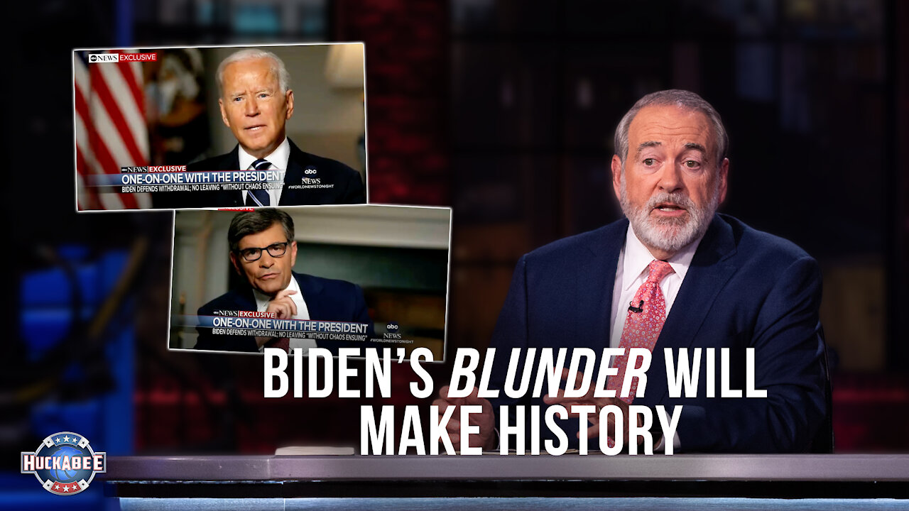 Joe Biden's Blunder will Make HISTORY | LIVE with Mike Huckabee