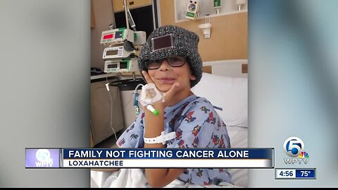 Family not fighting cancer alone