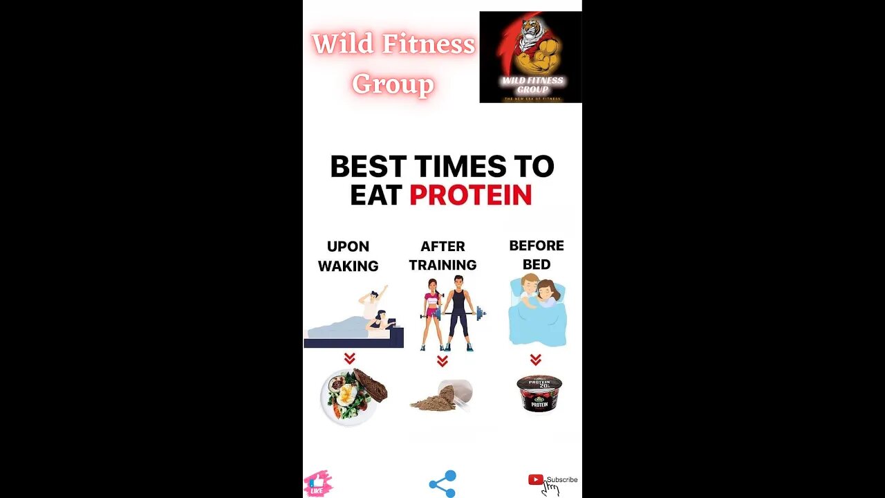 🔥Best times to eat protein🔥#fitness🔥#wildfitnessgroup🔥#shorts🔥