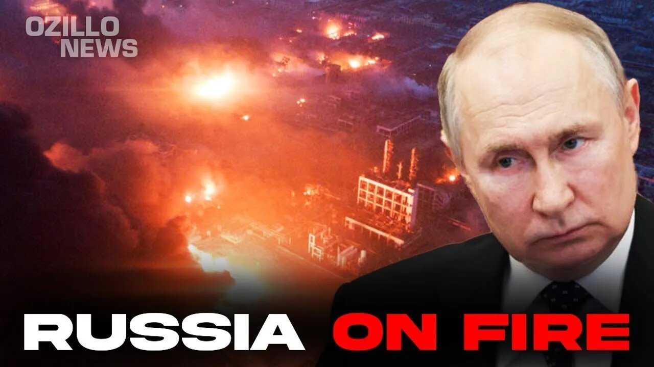 3 MINUTES AGO! Big Earthquake in the Kremlin! Russian Command Center on Fire!