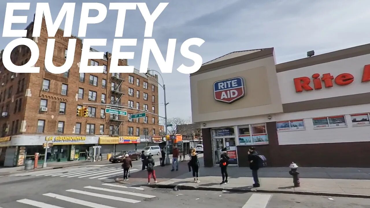 Empty Streets of New York | Jackson Heights, Queens