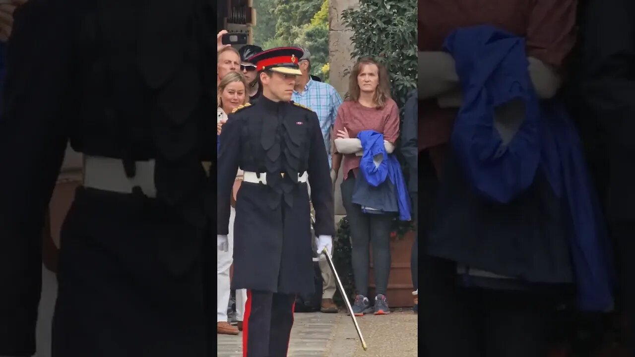 CAPTIN OF THE KINGS LIFE GUARD INSPECTION #horseguardsparade