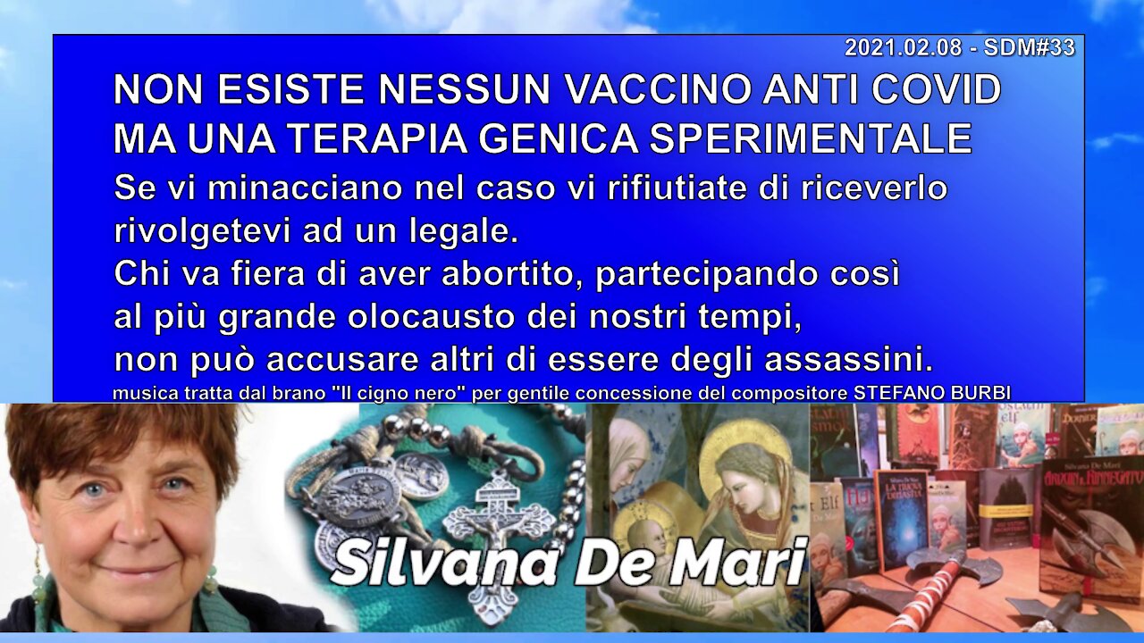 NON ESISTE NESSUN VACCINO ANTI COVID MA UNA TERAPIA GENICA SPERIMENTALE - 2021.02.08 - SDM#33