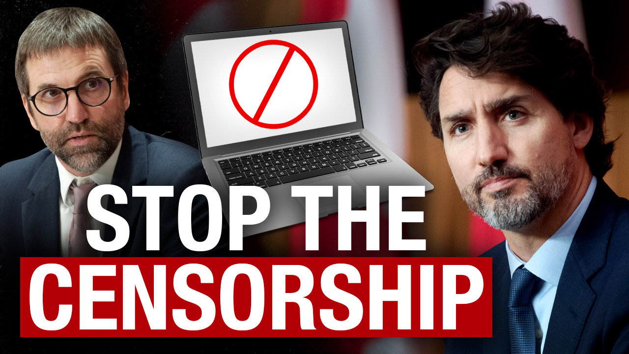 STOP THE CENSORSHIP: The Trudeau Liberals are trying to pass a bill to control the internet