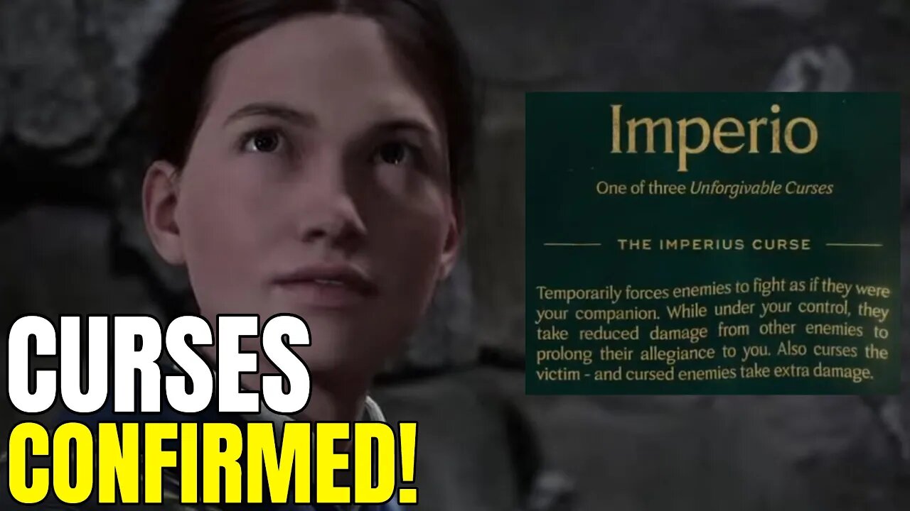 Hogwarts Legacy NEWS - All 3 Unforgivable Curses CONFIRMED + Imperio Description