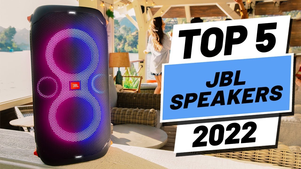 Top 5 BEST JBL Speakers of [2022]