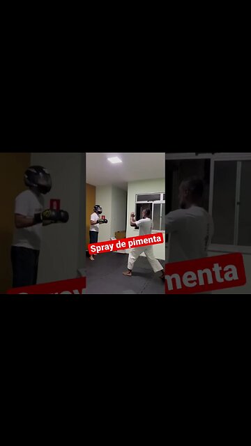 Treino de spray de defesa #aracaju #defesapessoal #kravmaga #segurança #luta #esporte #autoestima