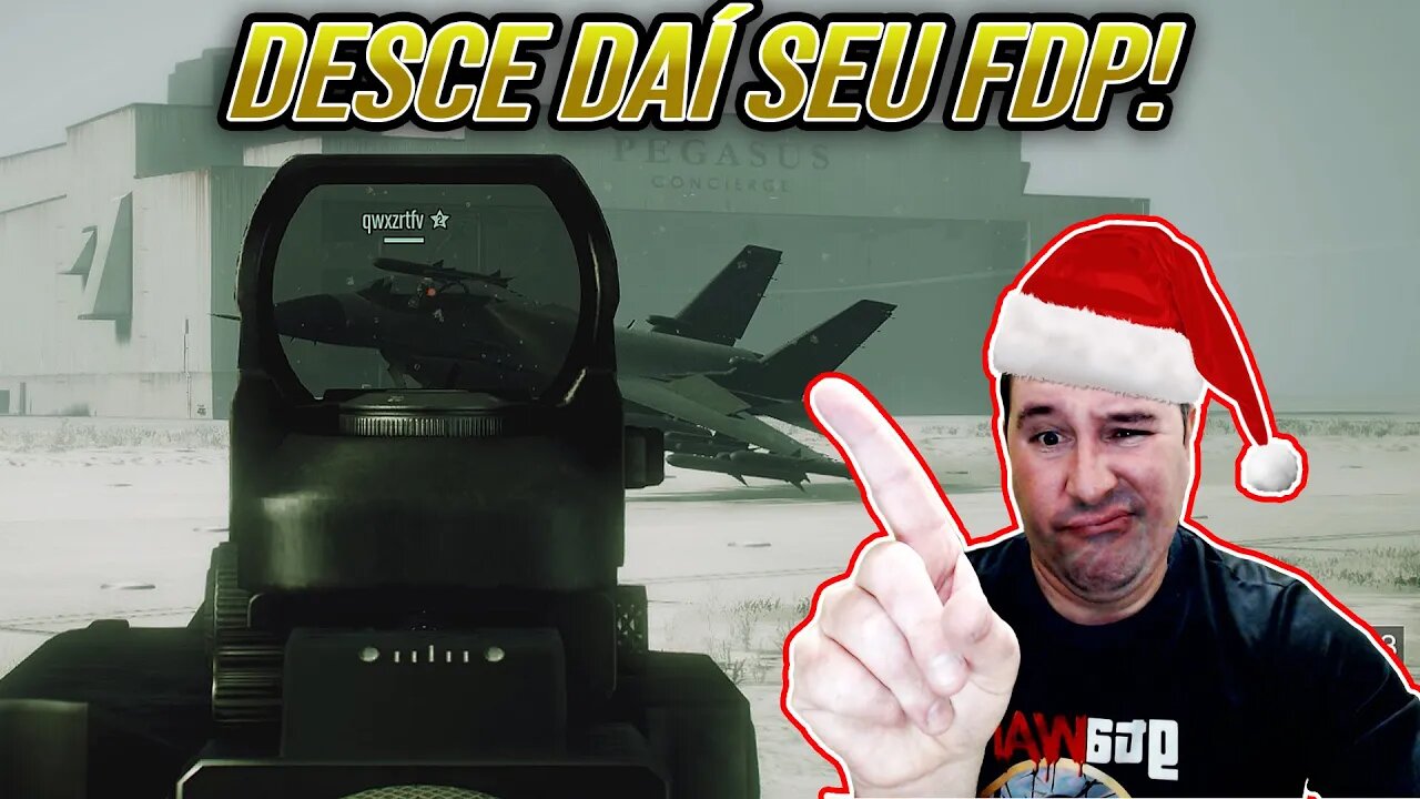 GTA 5 - GRIEFER DO JATO SE ARREPENDEU DEPOIS DE TER CAÍDO - ULTIMA TRETA DO ANO NA NEVE!