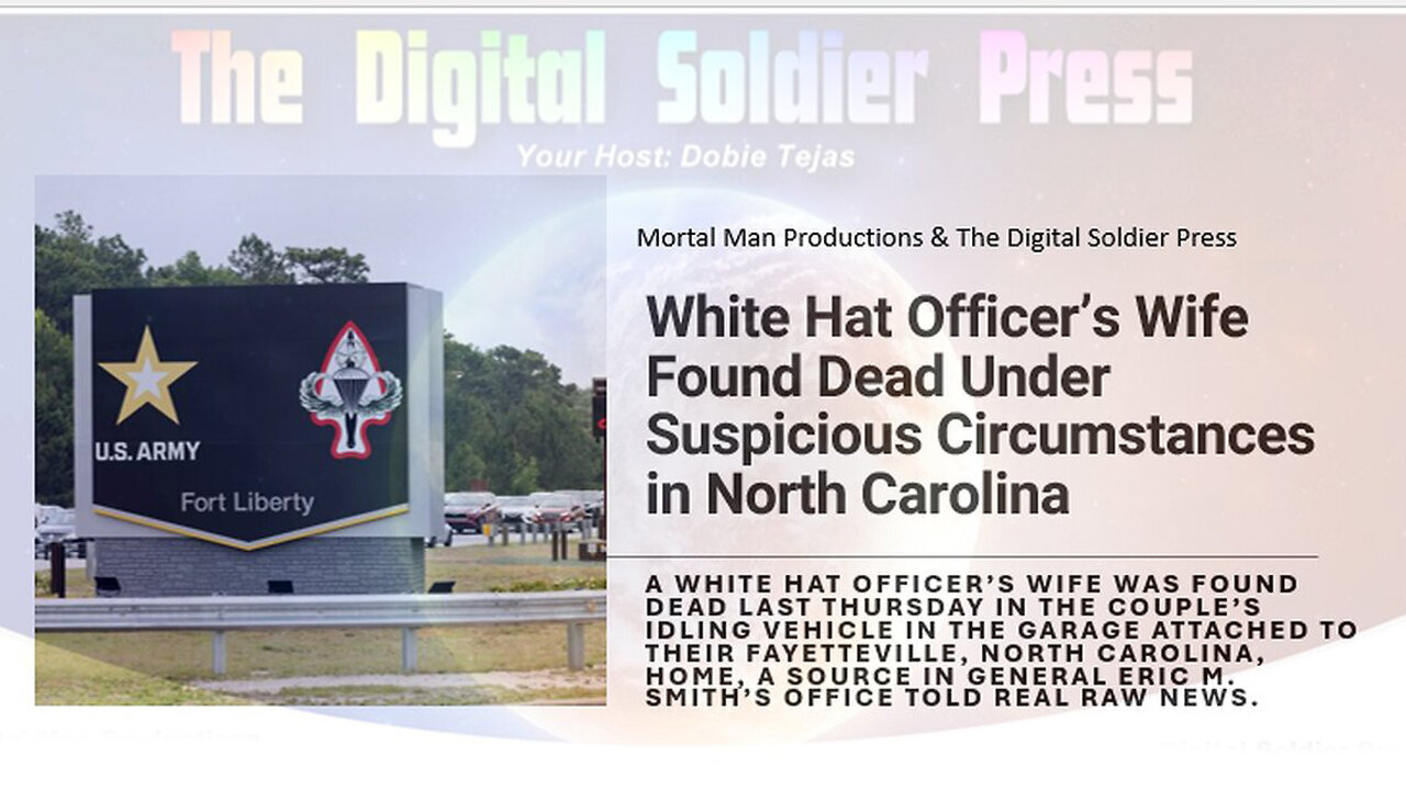 White Hat Officer's Wife Found Dead - 3/28/24..