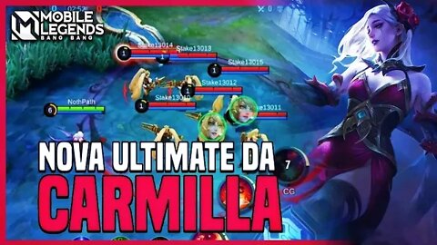 OLHA ESSA NOVA ULT DA CARMILLA!!! | MLBB