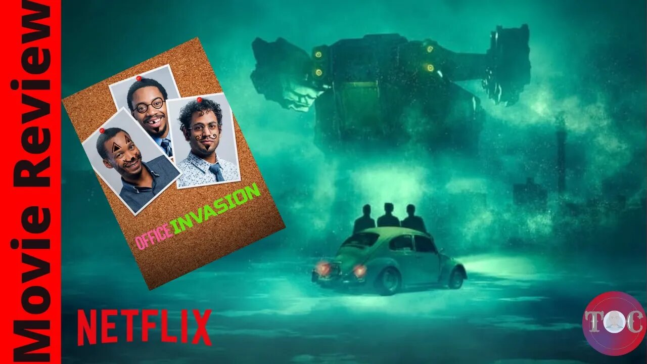 Office Invasion Movie Review. (South African Action Sci Fi) Netflix.