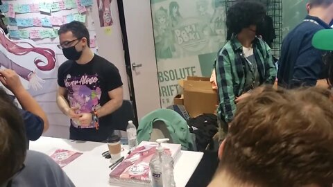 PAX West 2022: Serenity Forge booth with Doki Doki Literature Club Plus and Dan Salvato