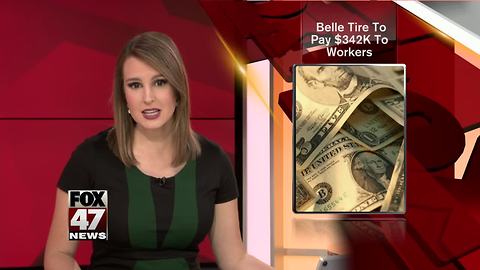 Belle Tire agrees to $343,000 deal with government over pay