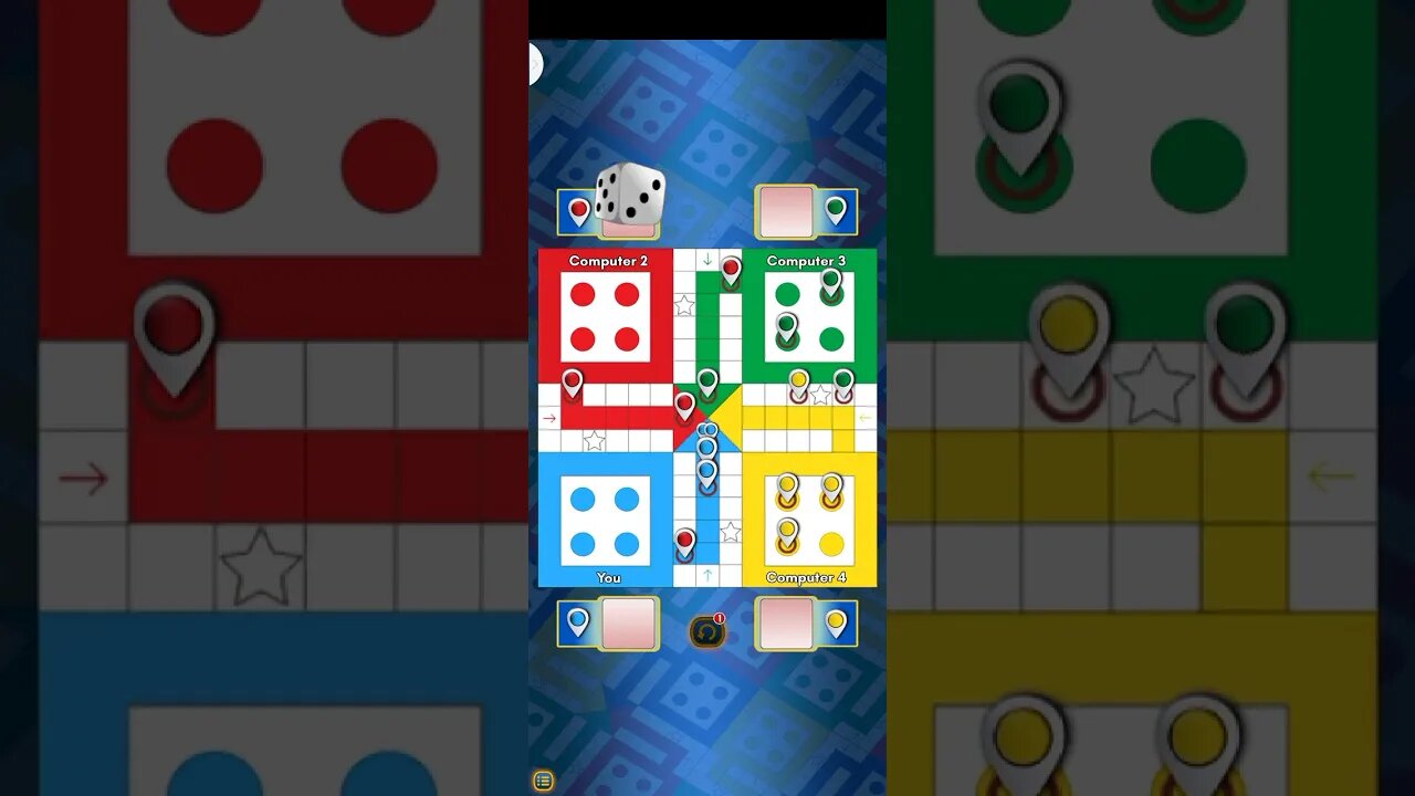 Ludo King 4 player Game Play