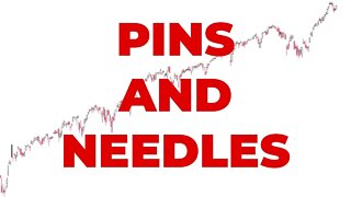 STOCK MARKET IS WALKING ON PINS & NEEDLES & CRYPTO CRASHES