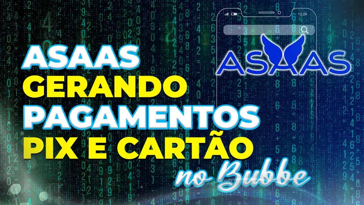 Como criar pagamento no bubble com Asaas via Pix e Cartão de Crédito