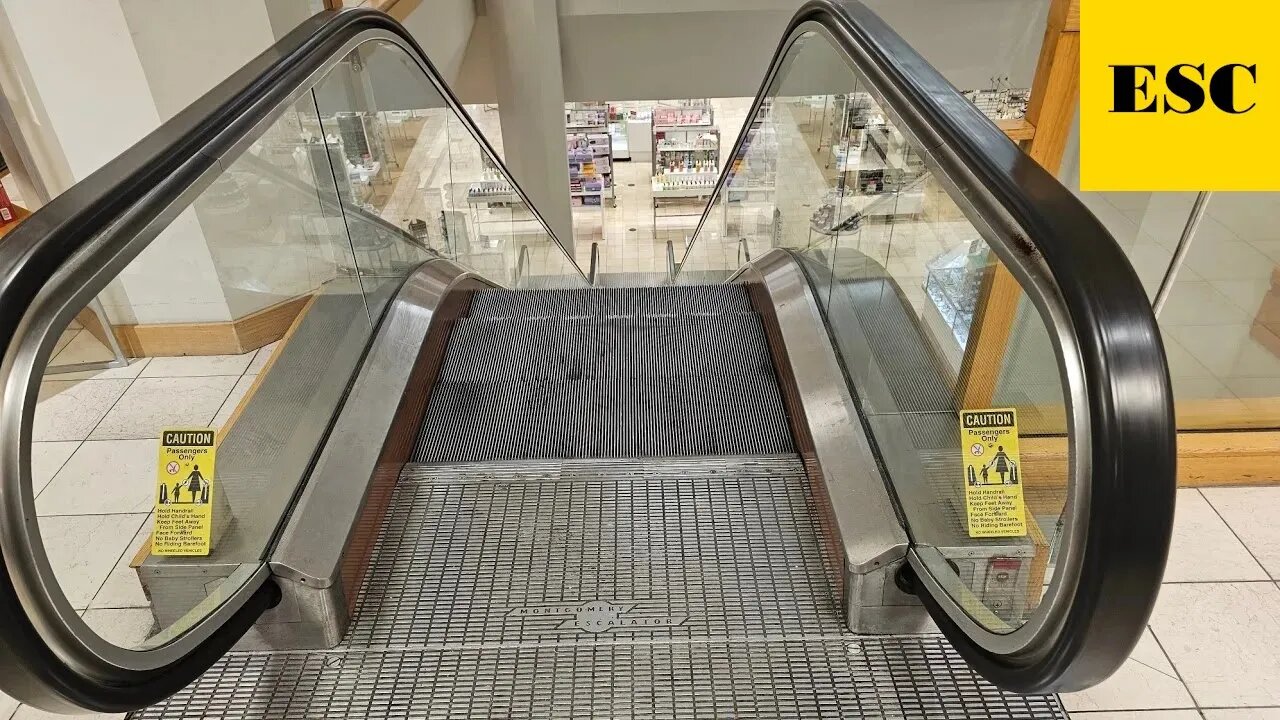 Vintage Montgomery Crystal 2000 Escalators - Belk Fort Henry Mall (Kingsport, TN)