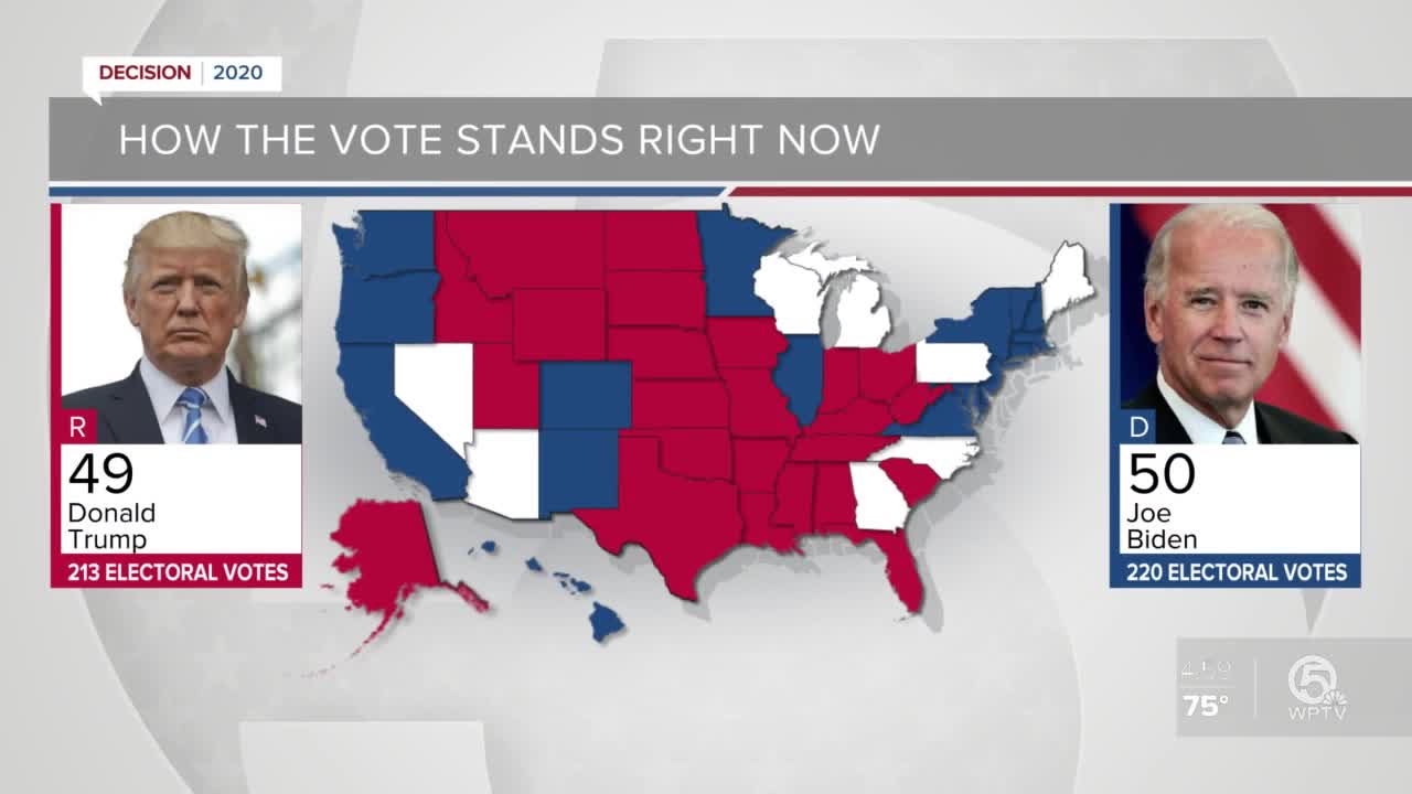 How the vote stands Wednesday morning