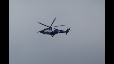 Police helicopter Mill Park Melbourne Australia