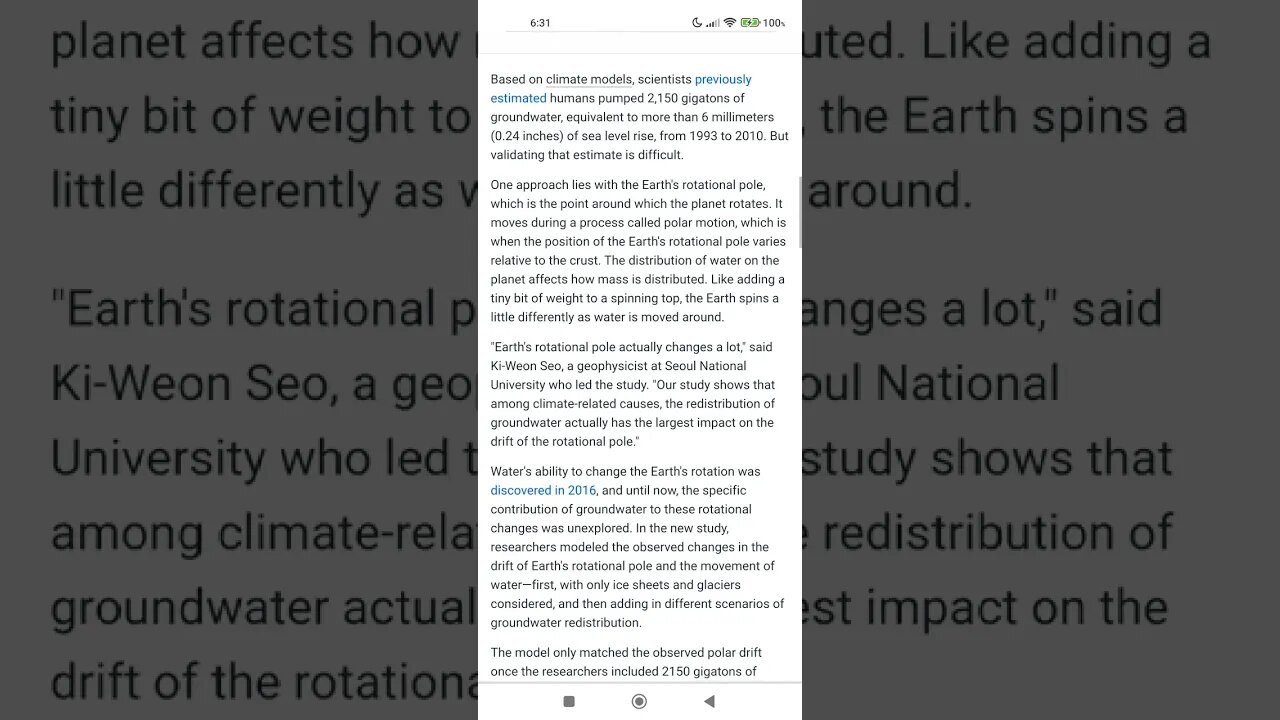 Climate Change Yes it is rich which caused it? Tilting the planet causes weather to change?