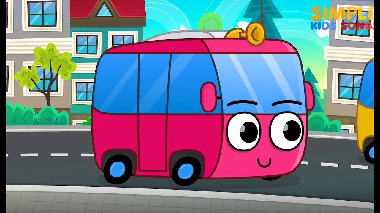 Wheels on the Bus | Songs for Kids