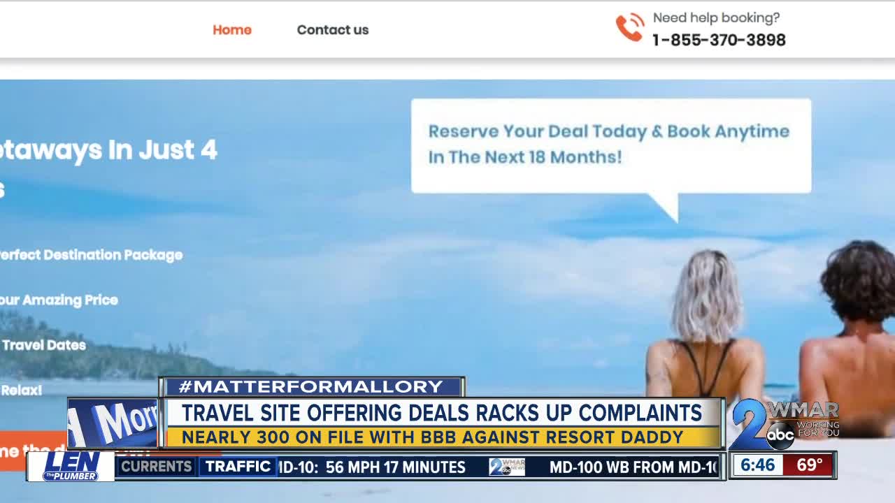 Complaints accumulate for site offering discounted vacations