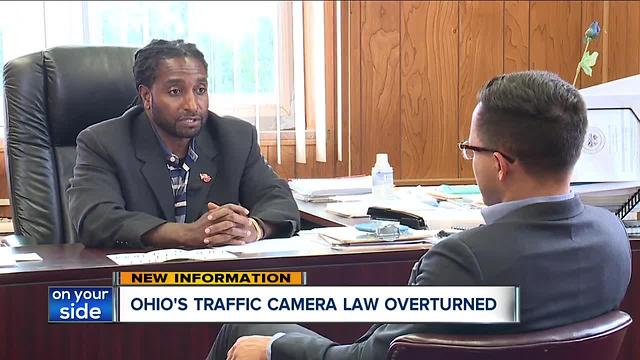 Part of Ohio traffic camera law overturned