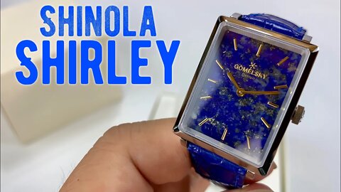 Shinola Gomelsky Shirley with Blue Lapis Dial Review