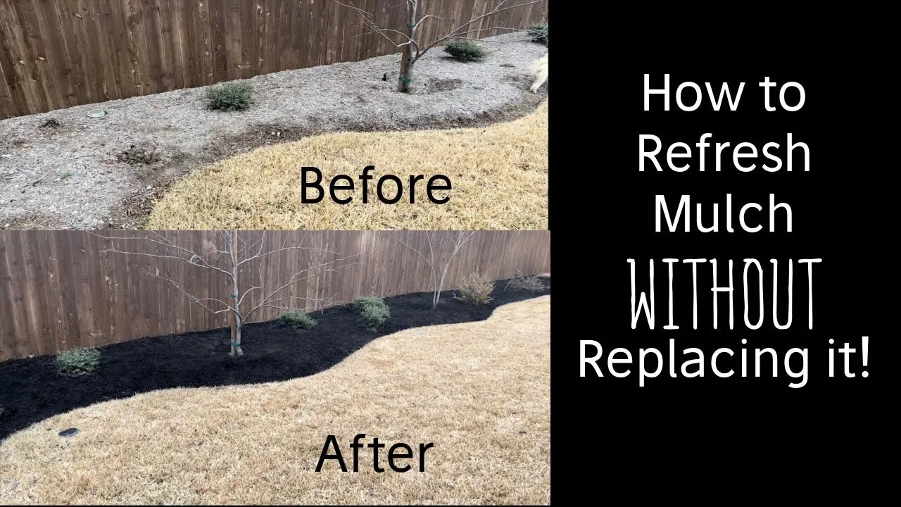 Refresh Mulch without Replacing it!