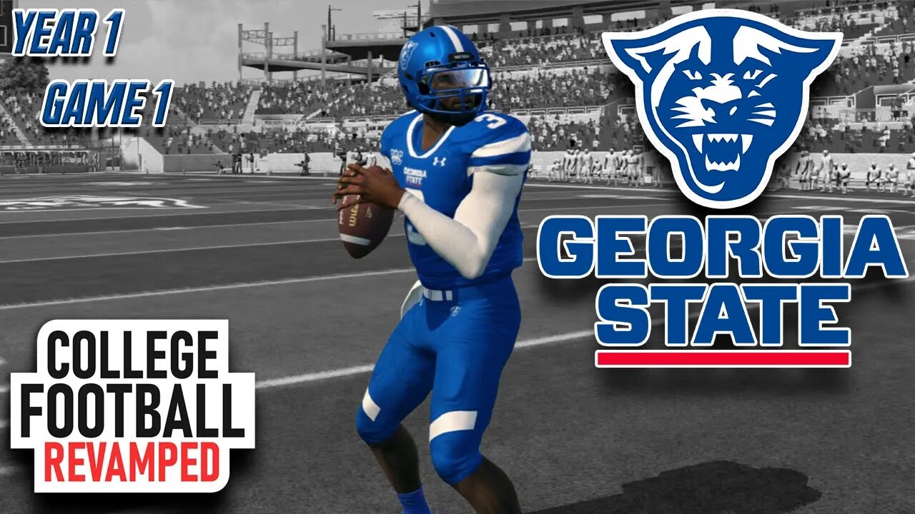 Grainger IS Tom Brady in NCAA 14 | Georgia State Dynasty | College Football Revamped | Y1 G1