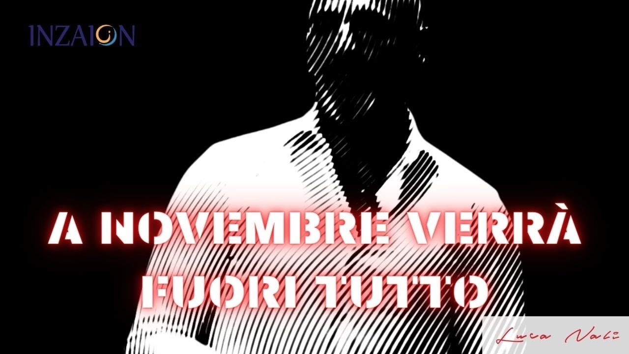 A NOVEMBRE VERRÀ FUORI TUTTO Luca Nali