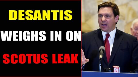 DESANTIS WEIGHS IN ON SCOTUS LEAK! PRESIDENT TRUMP GOES 22-0 IN OHIO & INDIANA - TRUMP NEWS