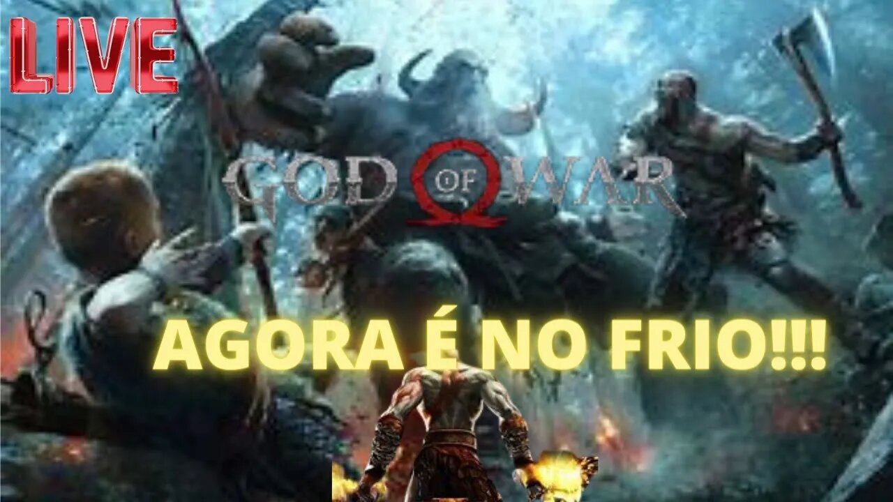 Ao vivo God Of War 2018 Ps4 A espera DO Ragnarok