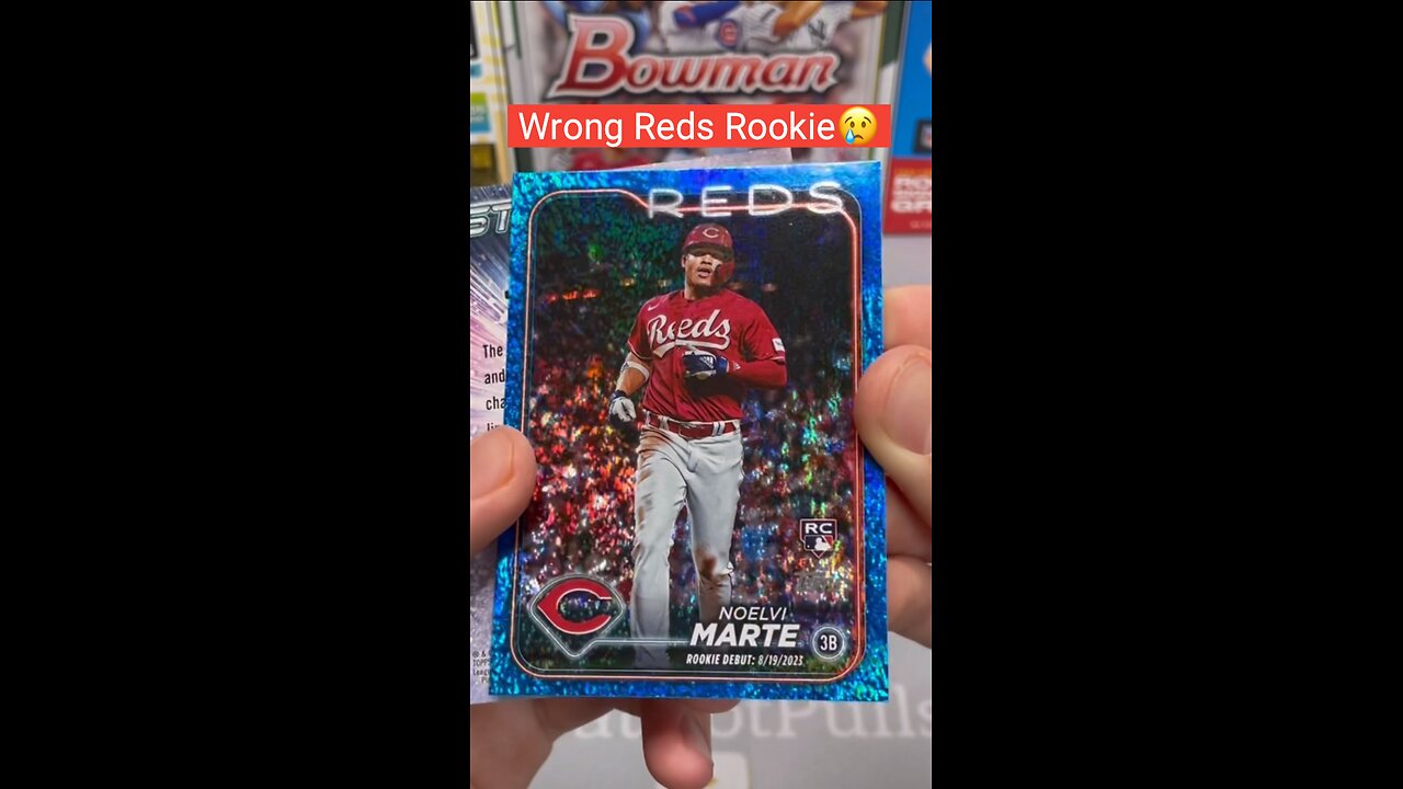 Wrong Reds Rookie😢