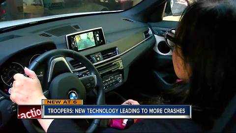 Troopers see increase in accidents due to new auto technology