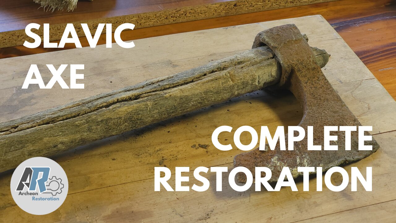 Transforming a Corroded Eastern European Axe into a Masterpiece