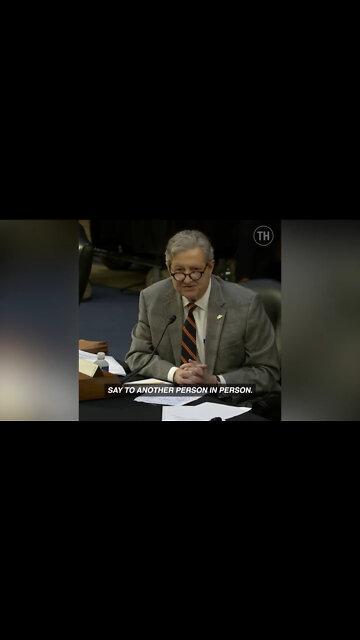 SEN JOHN KENNEDY: SOCIAL MEDIA HAS BECOME THE KILLING FIELD FOR THE TRUTH