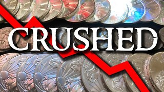 Silver and Gold Price CRUSHED Lower - When Will it End?