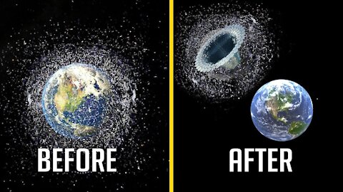 How To Remove All The Garbage From The Earth's Orbit And Save Humanity?