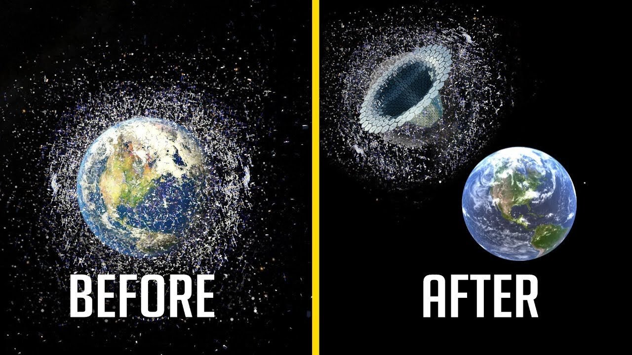 How To Remove All The Garbage From The Earth's Orbit And Save Humanity?
