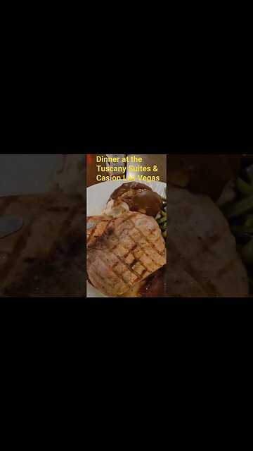 Dinner at the Tuscany Suites & Casion Las Vegas