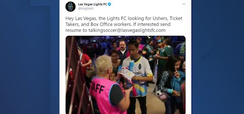 Las Vegas Lights FC hiring