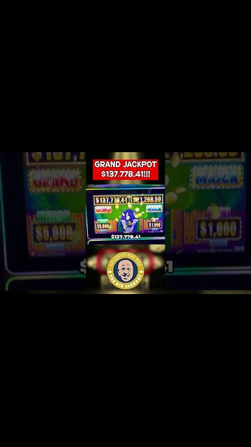 Grand Jackpot $137,778 41!!! #shorts
