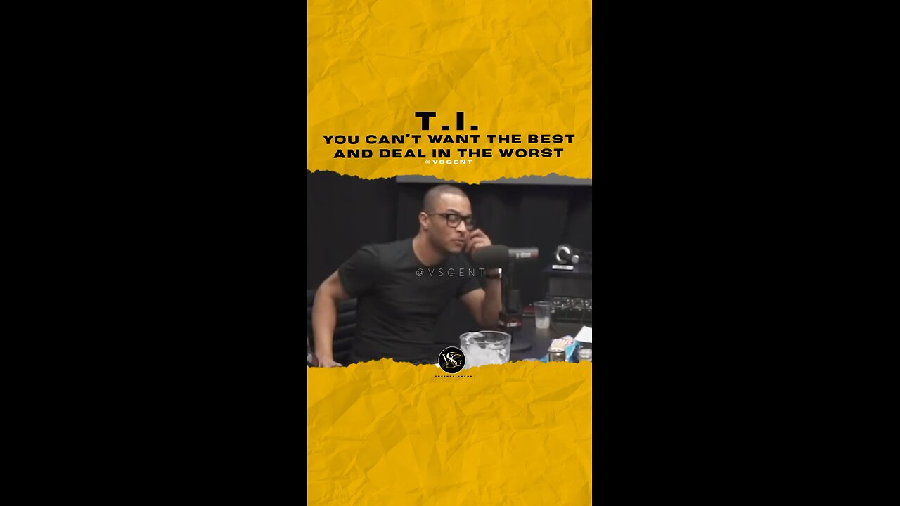 @tip You can’t want the best and deal in the worst. 🎥 @expeditiouslyti